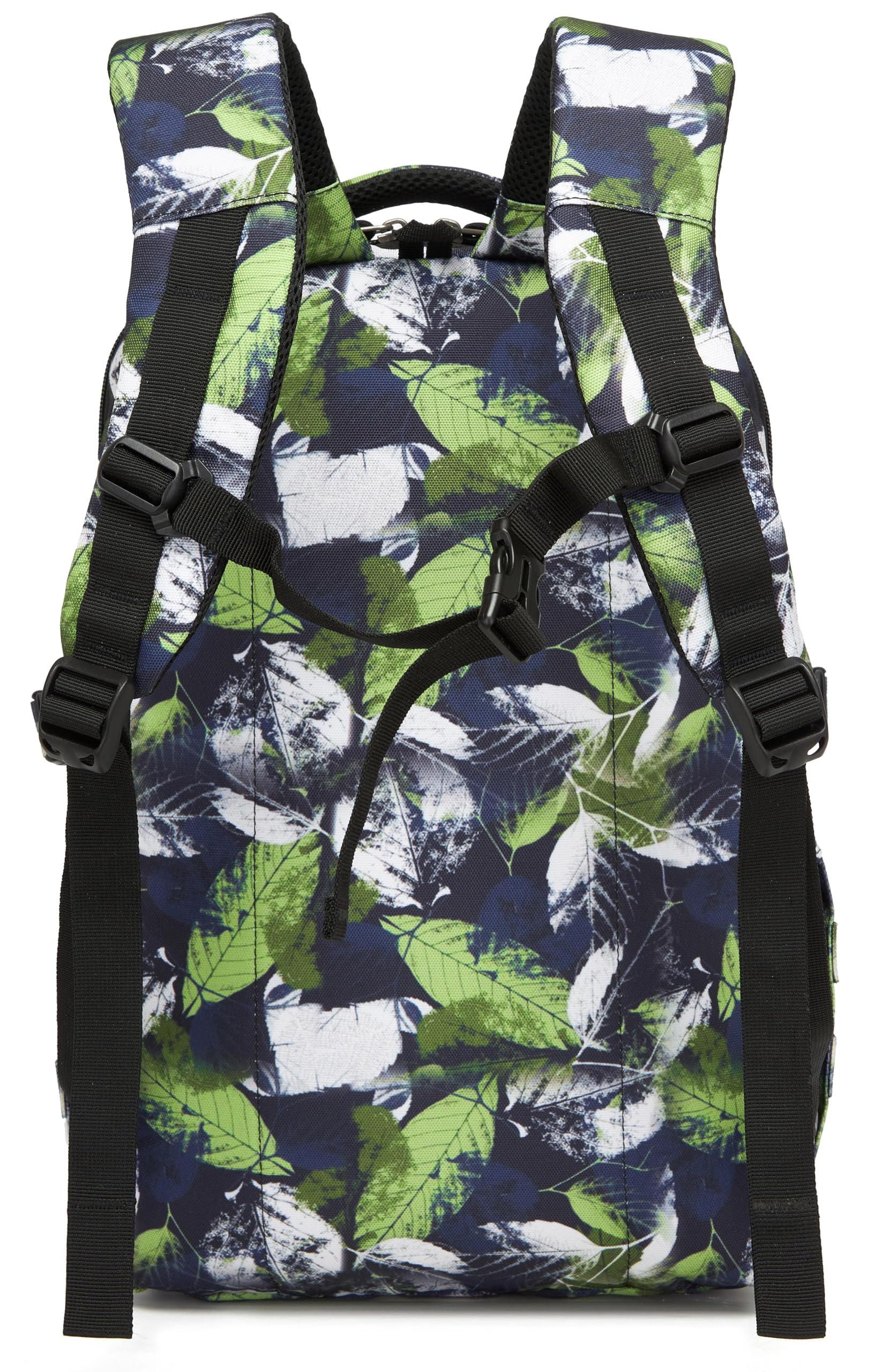 Wotony Military tactical backpack, backpack for men black small tactical assault bag (green leaves, 20 inch)