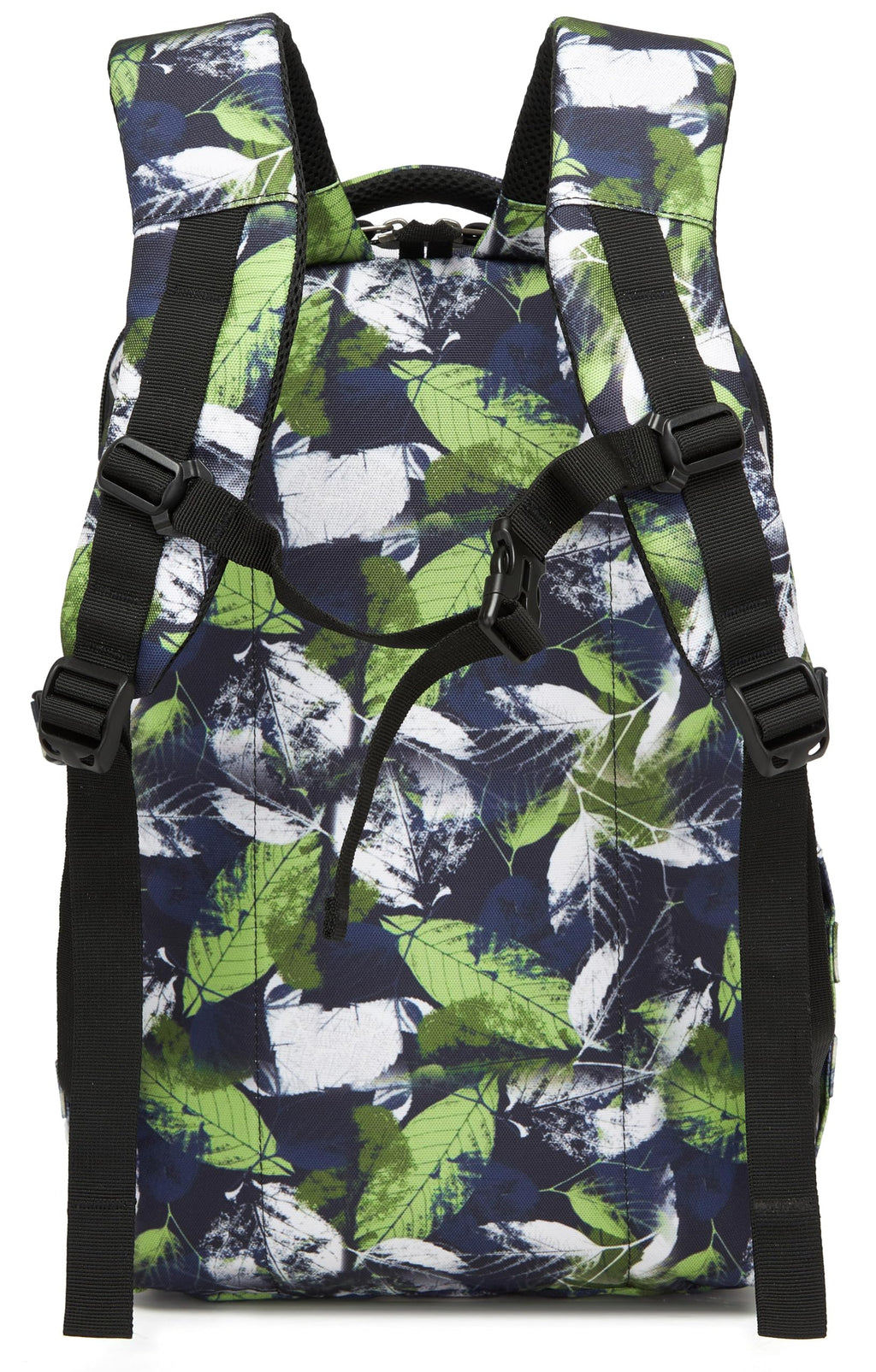 Wotony Military tactical backpack, backpack for men black small tactical assault bag (green leaves, 20 inch)
